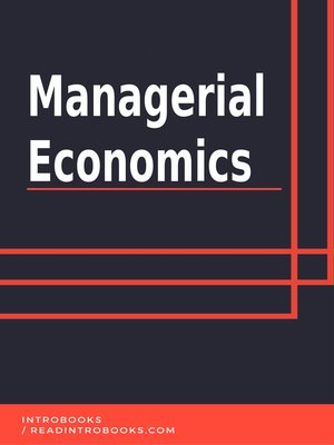 cover image of Managerial Economics